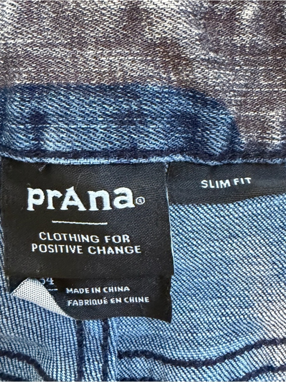 Prana Men's Slim Jeans in Dark Blue Wash - Picture 7 of 7
